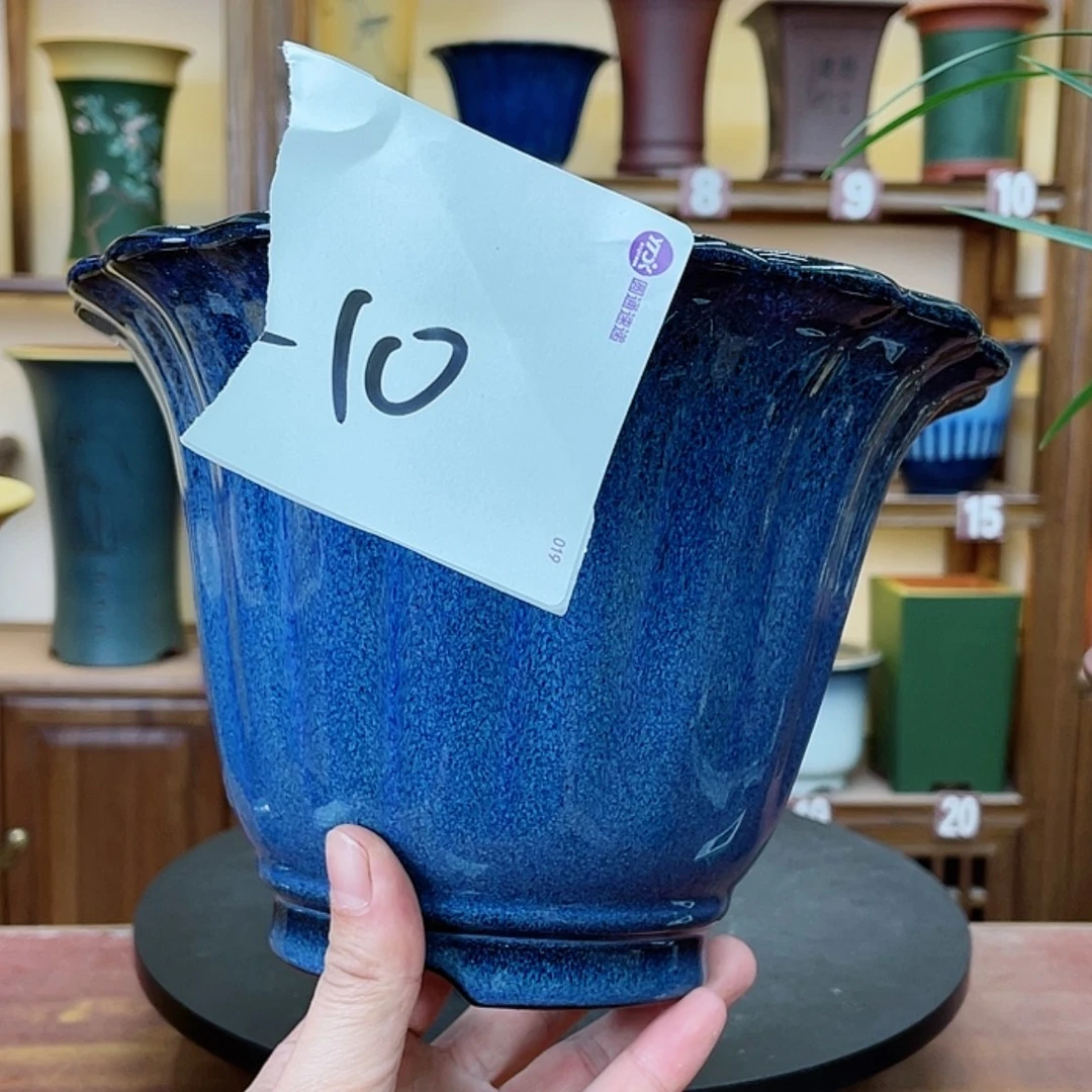 【闪购商品】紫砂花盆兰花745566822335778858