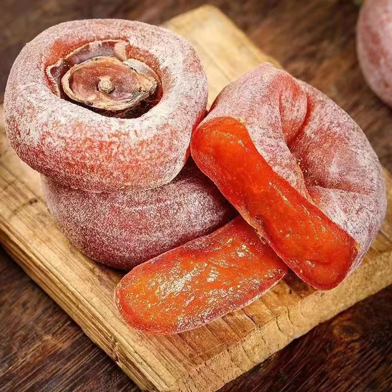 广西流心柿饼软糯爆浆柿子饼正宗特级糖心柿饼老牌子霜降吊柿饼