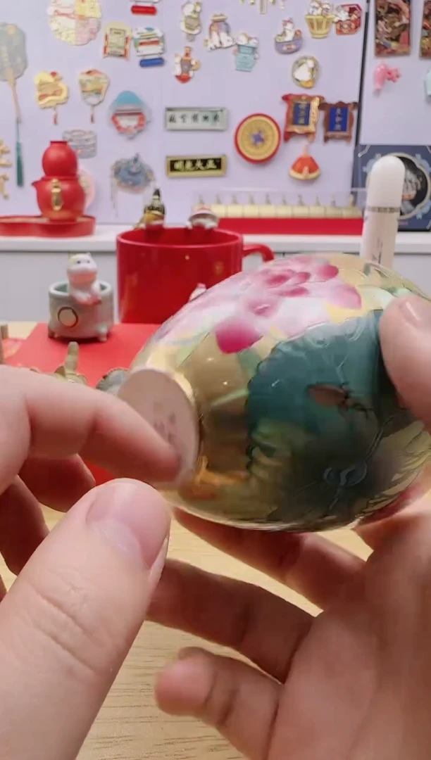 【闪购商品】瓷片荷花公道杯无包装