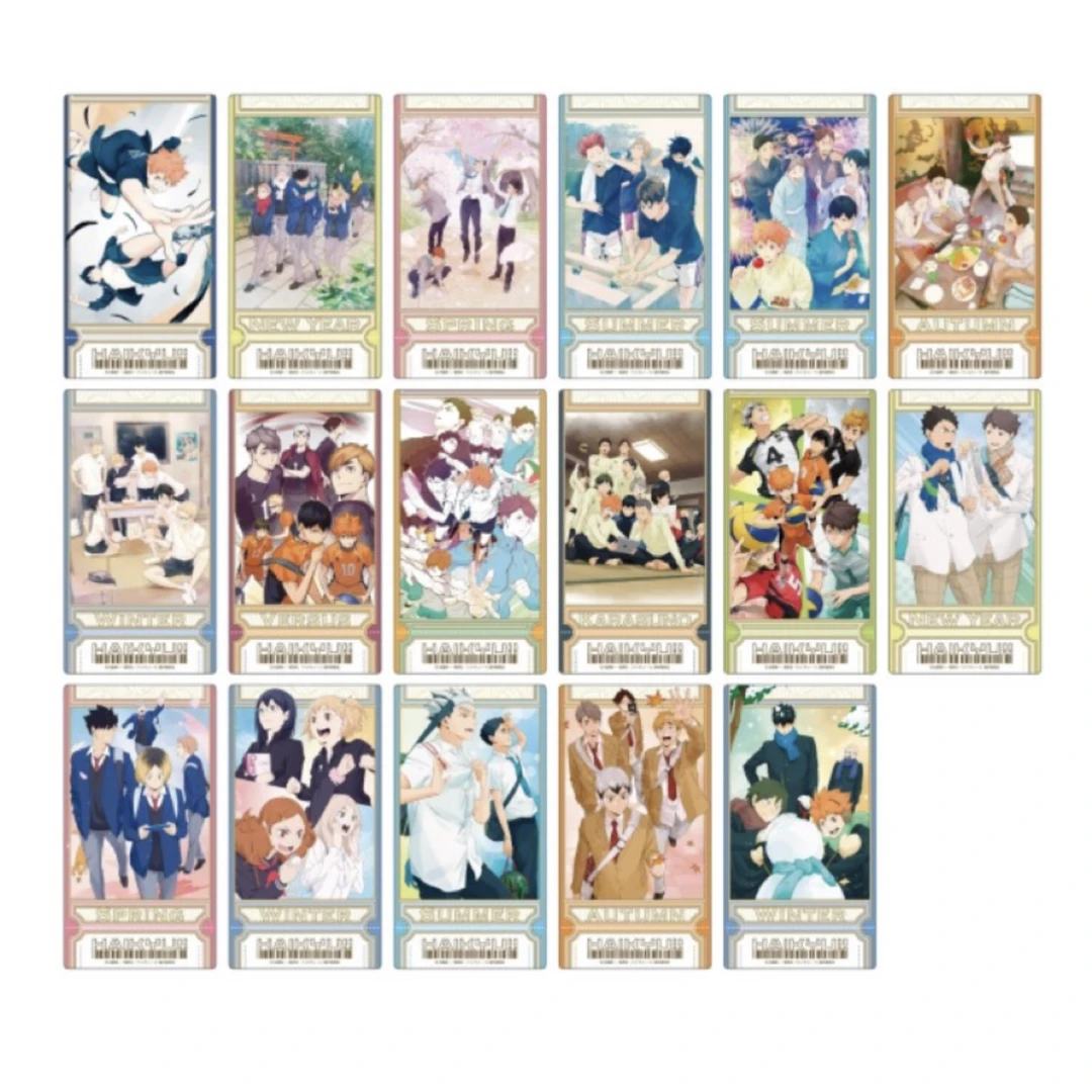 【轻音少女】排球少年 排球视觉风透卡 未成年人禁止下单