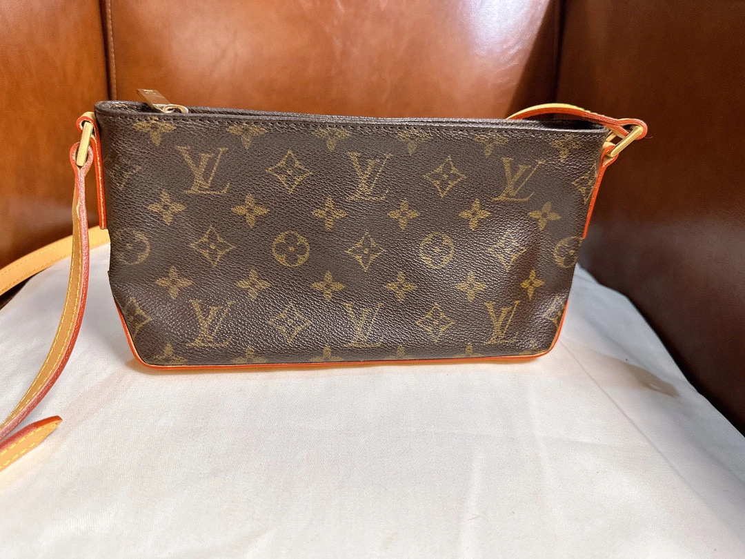 修复品Lv小船包，lv多巴胺斜挎单肩中古，帆船包