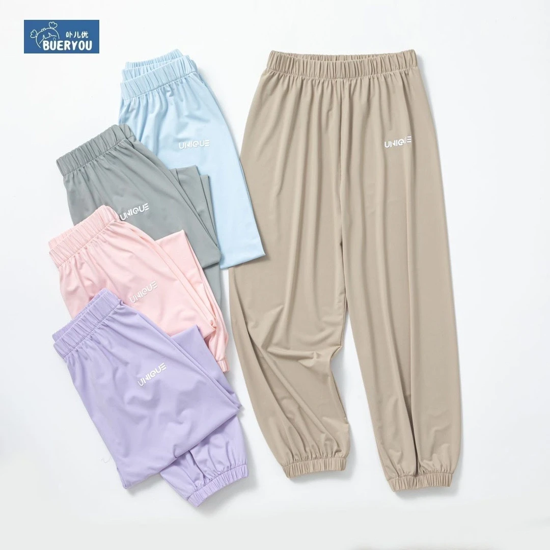 SX113儿童轻薄舒适束脚裤