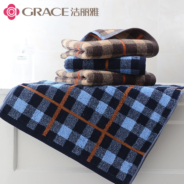 洁丽雅纯棉方巾家用洗脸巾擦脸小毛巾四方形柔软吸水手绢帕不掉毛