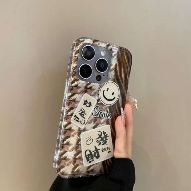 国风好运發財适用iPhone16手机壳15pro新款个性14全包防摔男女15