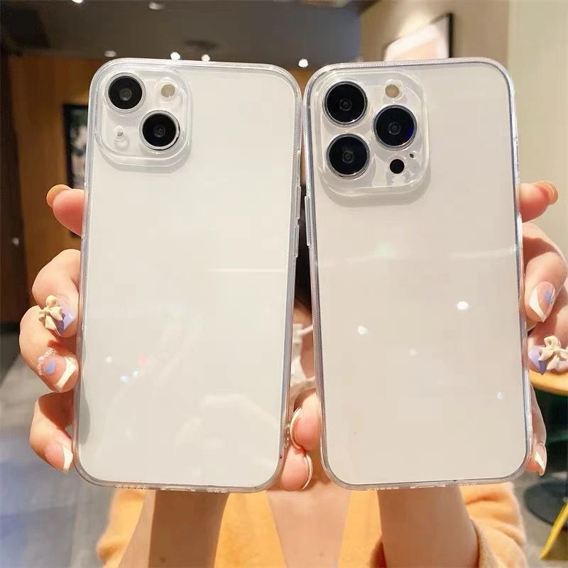 透明软壳适用iPhone16promax苹果14手机壳13全包硅胶xsmax防摔12