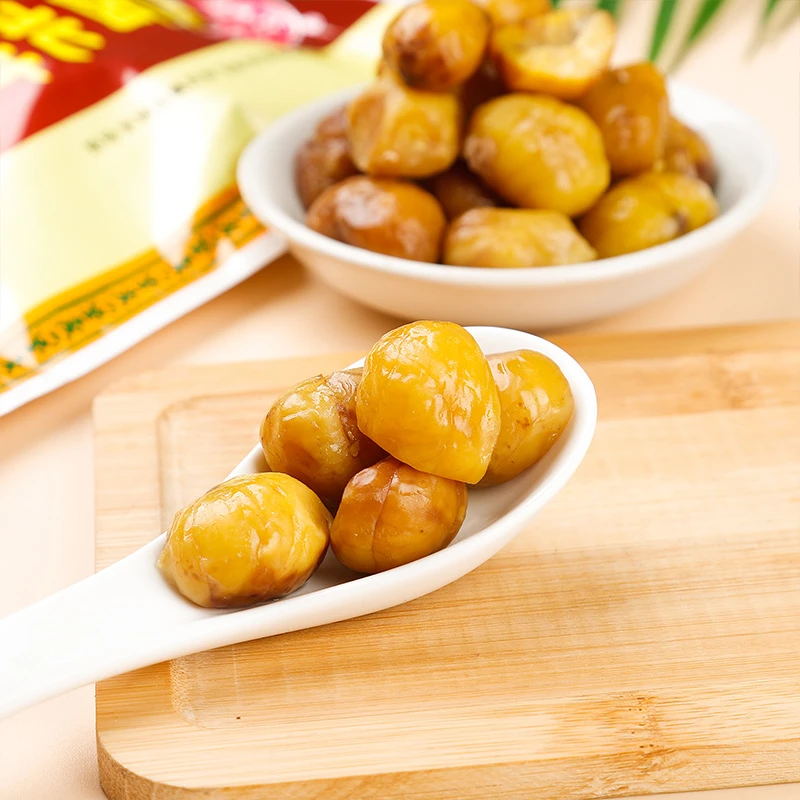 【桂西北甜栗】广西特产 开袋即食板栗坚果甘栗子仁甜板栗仁100g/袋