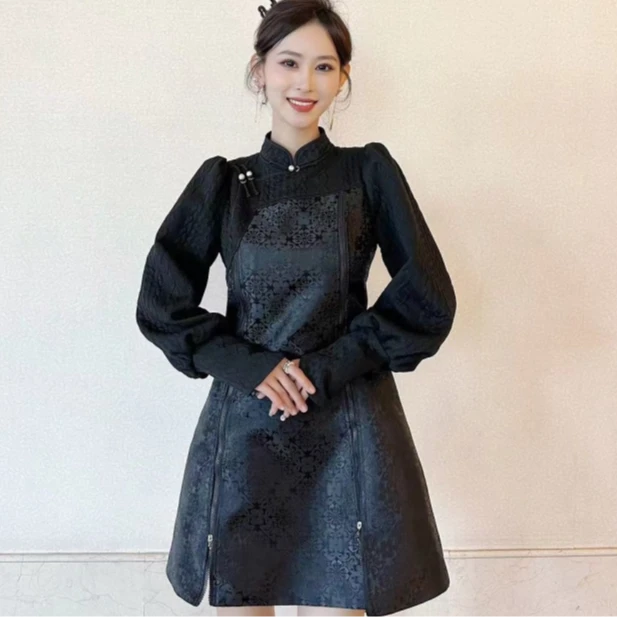 【阿泯娜】原创民族服饰 B2398连衣裙百搭