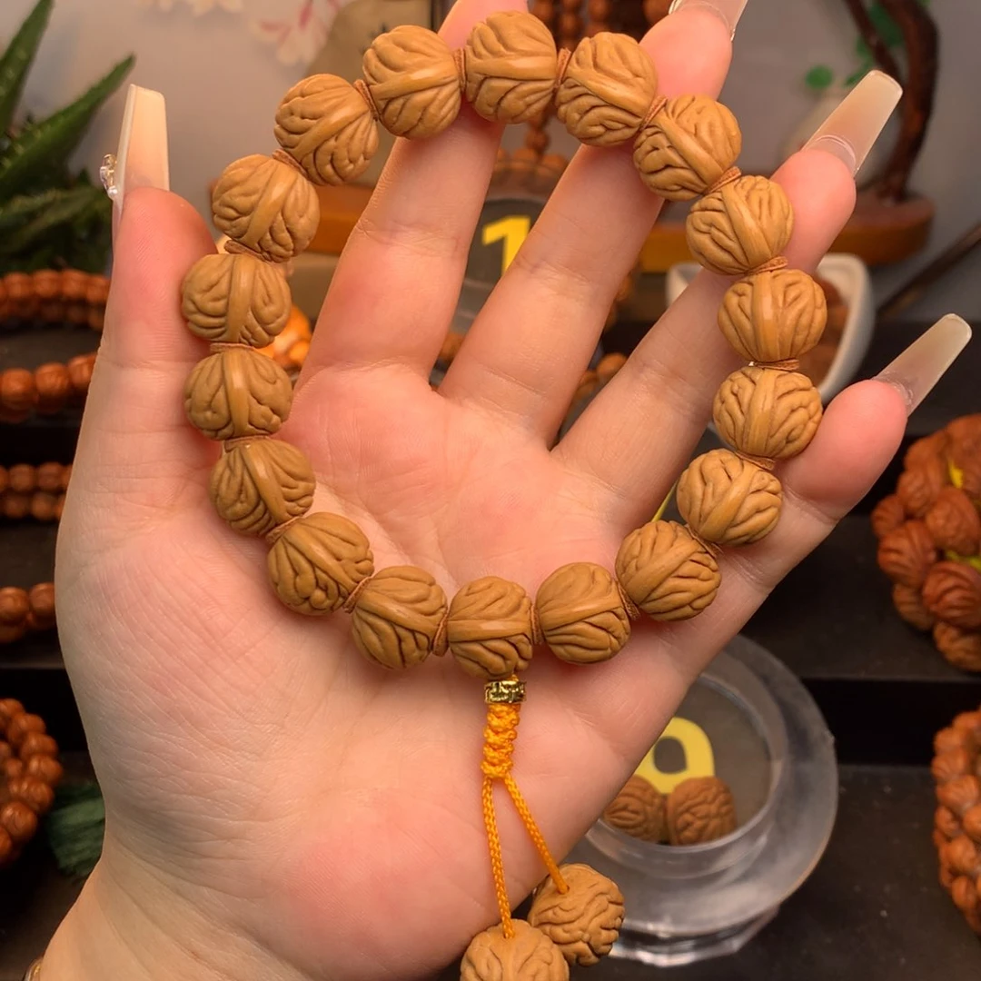 桃核手串祥云16尺寸