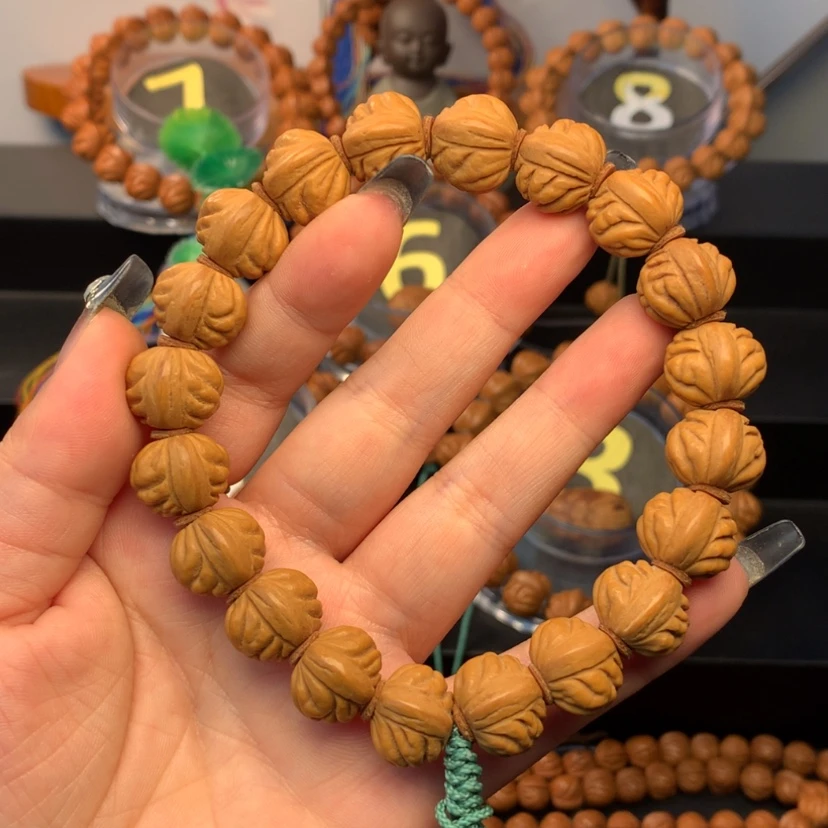 【闪购商品】桃核吊坠金豆1.5