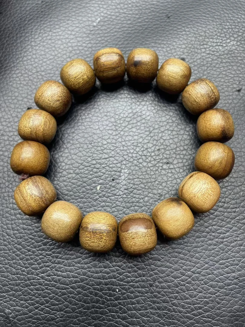 木雕木料原创手串