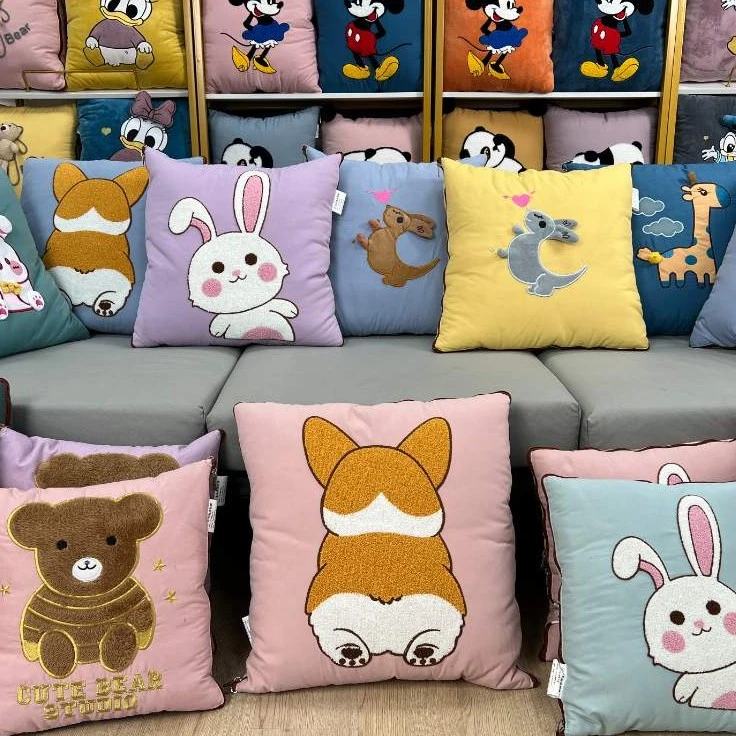 【圣诞老人红色】家居学生幼儿园车载多功能二合一两用午睡毯