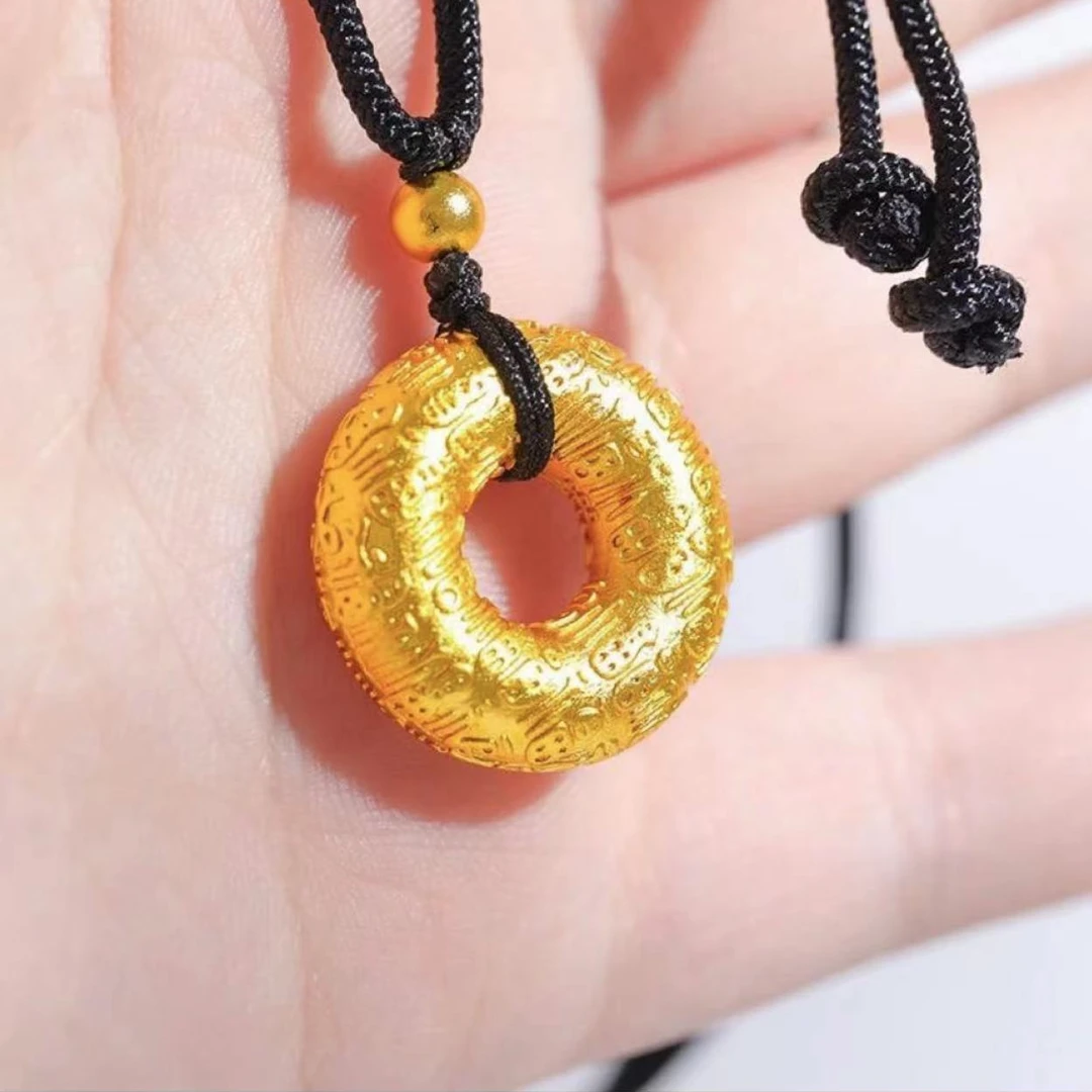 合金吊坠 吊坠 百福平安扣时尚6666 F1