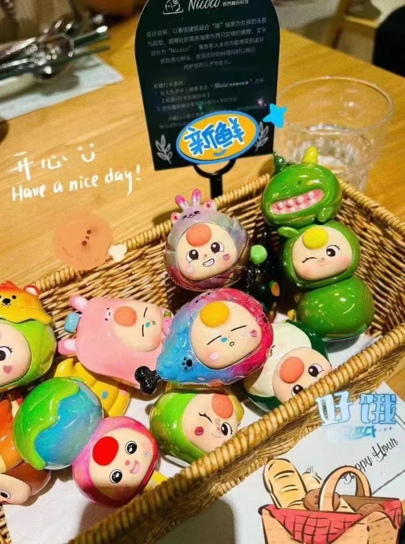 娃三岁新品之小馋猫系列盲盒