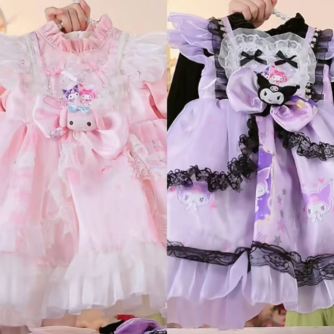 AIM-【少女魔法库洛米加绒】2023新款女童连衣裙