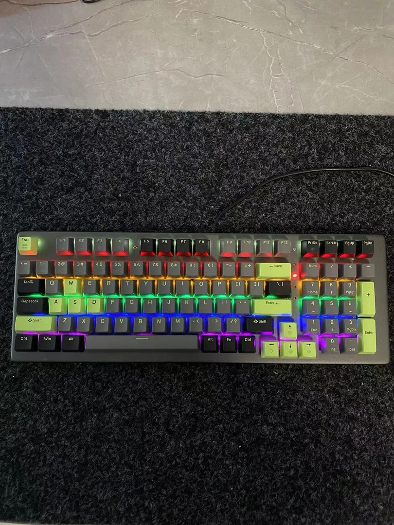 9新  98键 磁动力ZGK98配列真机械电竞游戏键盘吃鸡永杰有线式