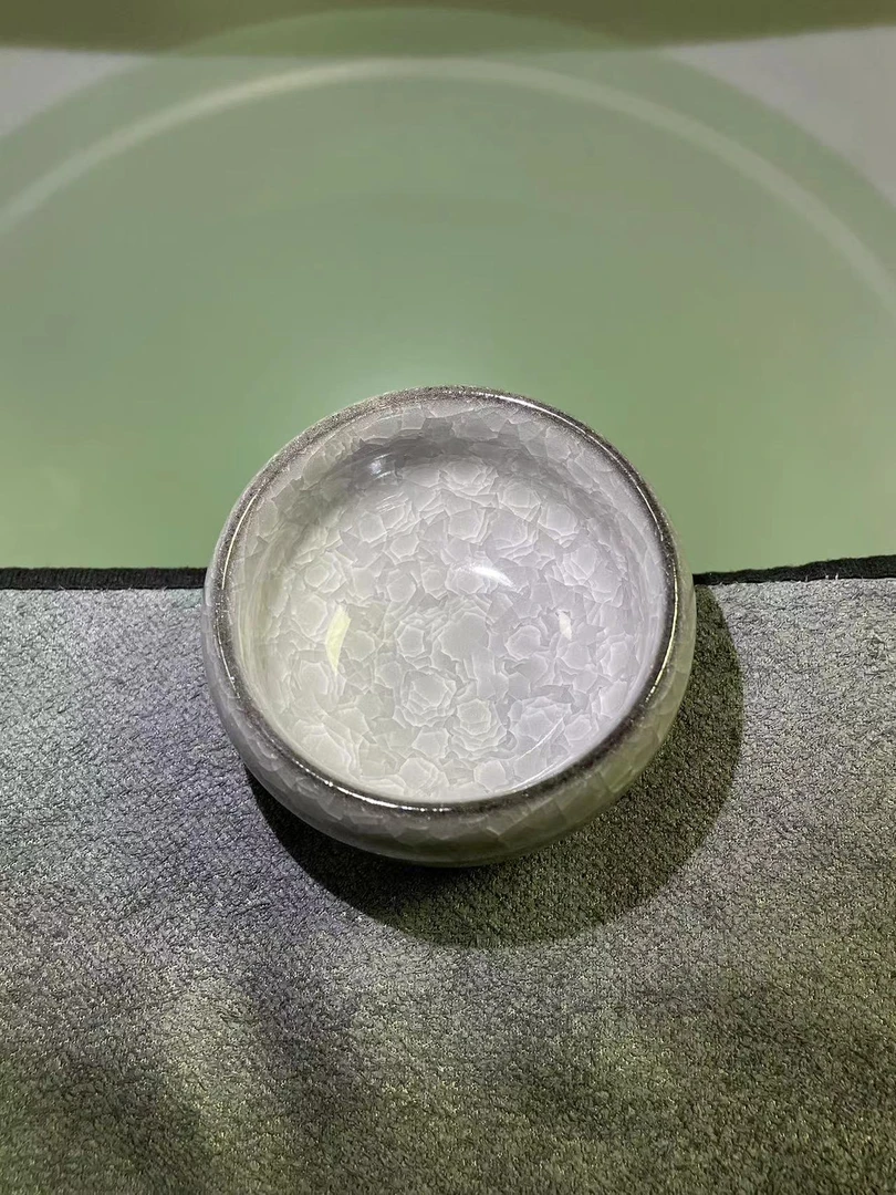 【闪购商品】灰冰花大肚1  茶杯主人杯