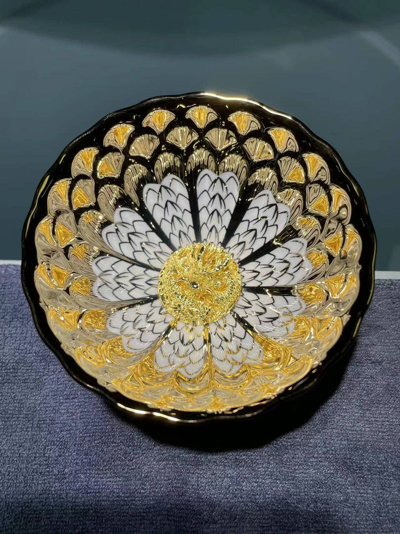 【闪购商品】金色龙杯  茶杯主人杯