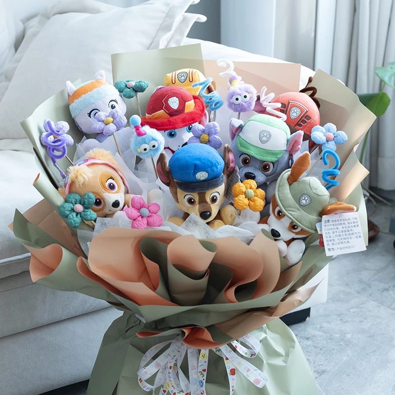 PAW PATROL/汪汪队立大功毛绒公仔玩具汪汪队玩偶儿童节生日礼物