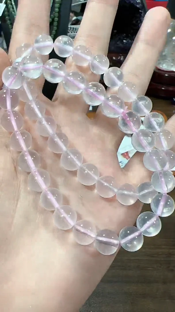 【闪购商品】水晶手链未镶嵌Z355  约8mm多样性发一件