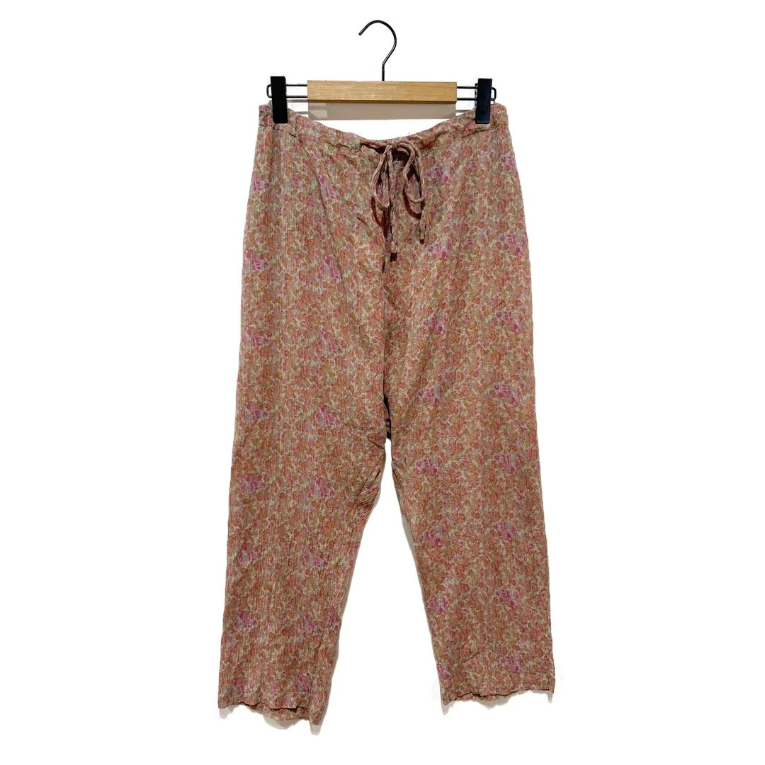 布衣分享 Z23SSH021 左岸迷香休闲碎花家居裤时尚女士夏季