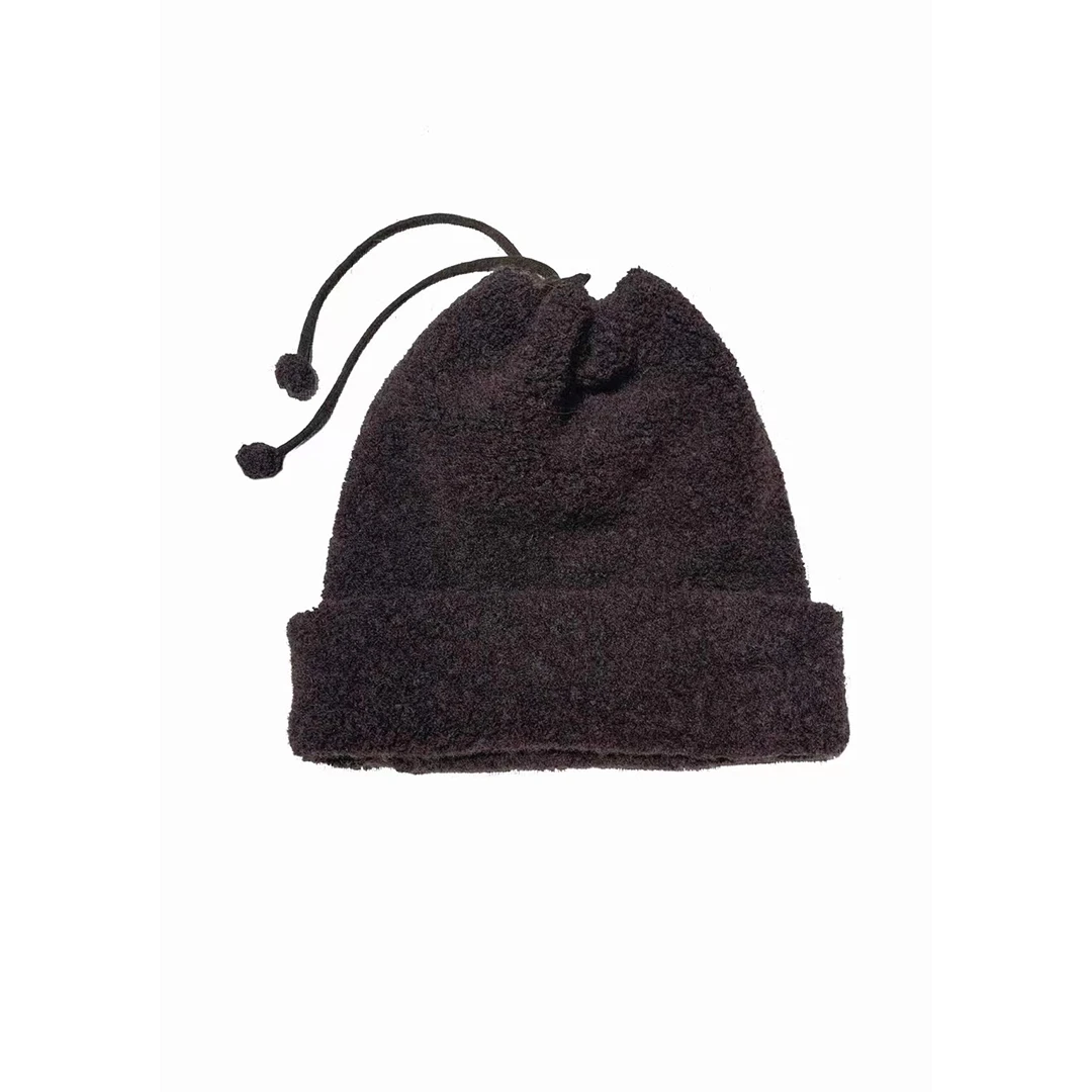 左岸迷香 Z24FW0008 布衣分享秋冬羊毛混纺帽子 原创小众保暖帽