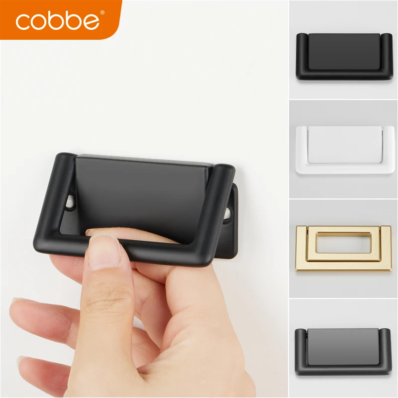 Cobbe/卡贝明装暗拉手现代简约隐形平装橱柜柜子抽屉衣柜门把手