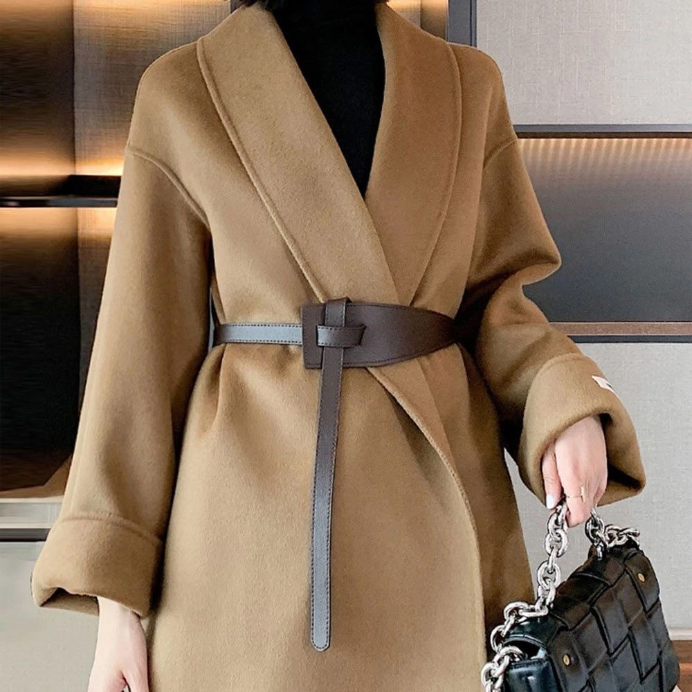 腰带女士潮流韩版高档时尚百搭配大衣连衣裙子西装收腰宽腰封外搭