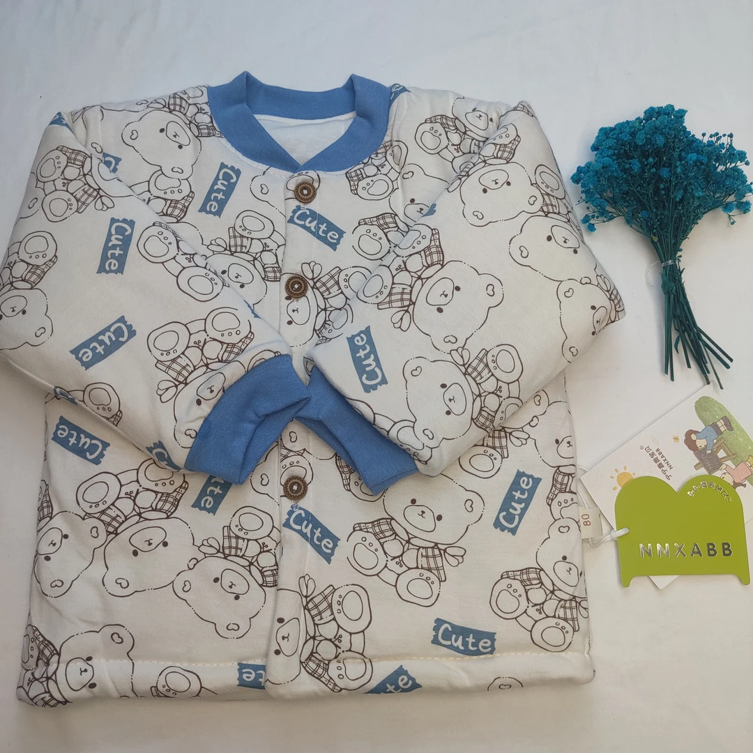 婴幼儿棉花衣上衣小香风