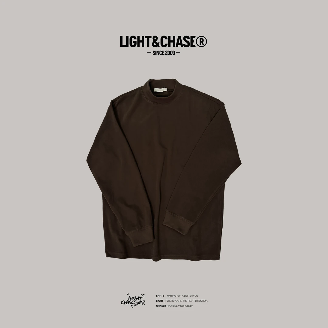 【暖糯澳绒】男士秋冬双面澳绒舒适打底衫中领长袖T恤时尚运动百搭