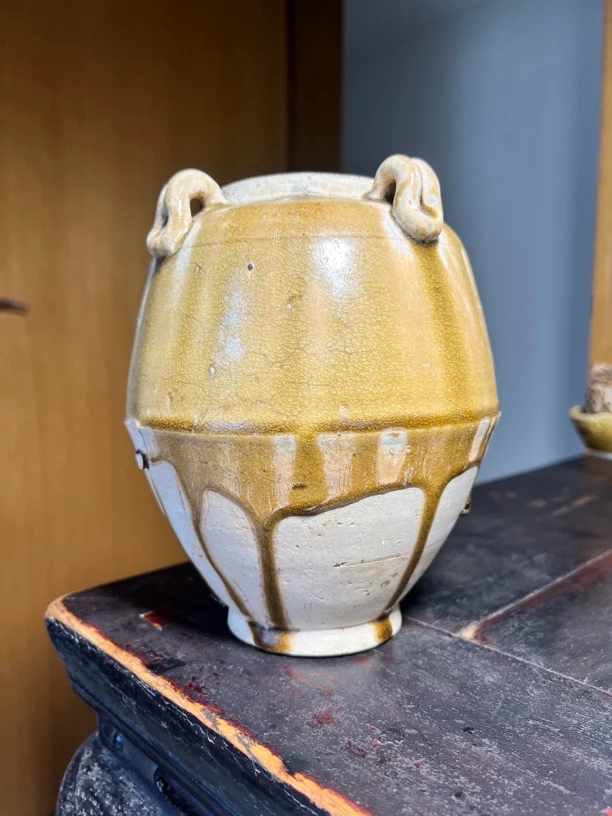 隋隋四系罐大釉滴工艺品