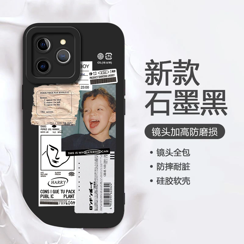 哇哦男孩荣耀60SE手机壳男女新款情侣防摔个性小众全包套欧美趣味