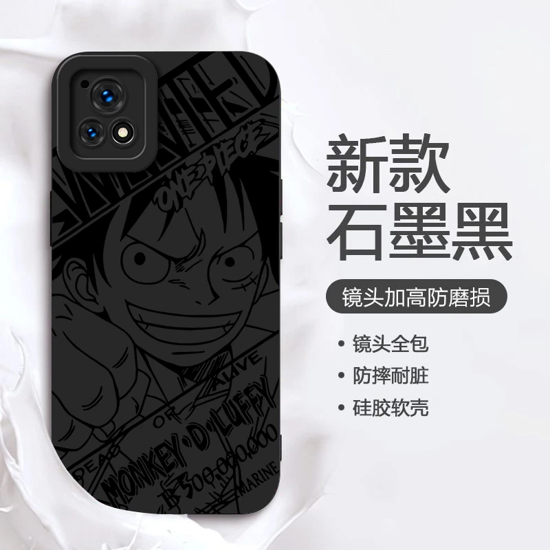 卡通动漫vivoY31S标准版保护套液态手机壳网红潮镜头全包软时尚