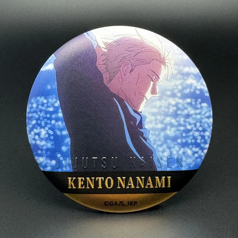 咒术回战七海建人娜娜米浮雕吧唧涉谷事变JS第四弹烫方金镭射徽章