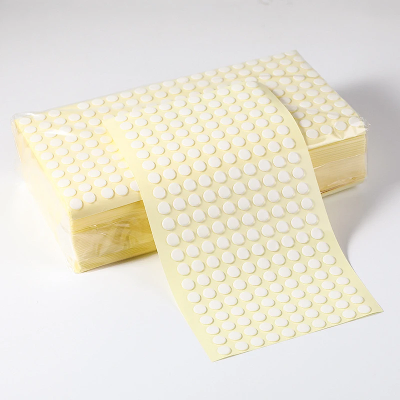 透明圆形亚克力胶点、可移无痕胶贴、摆件无痕贴