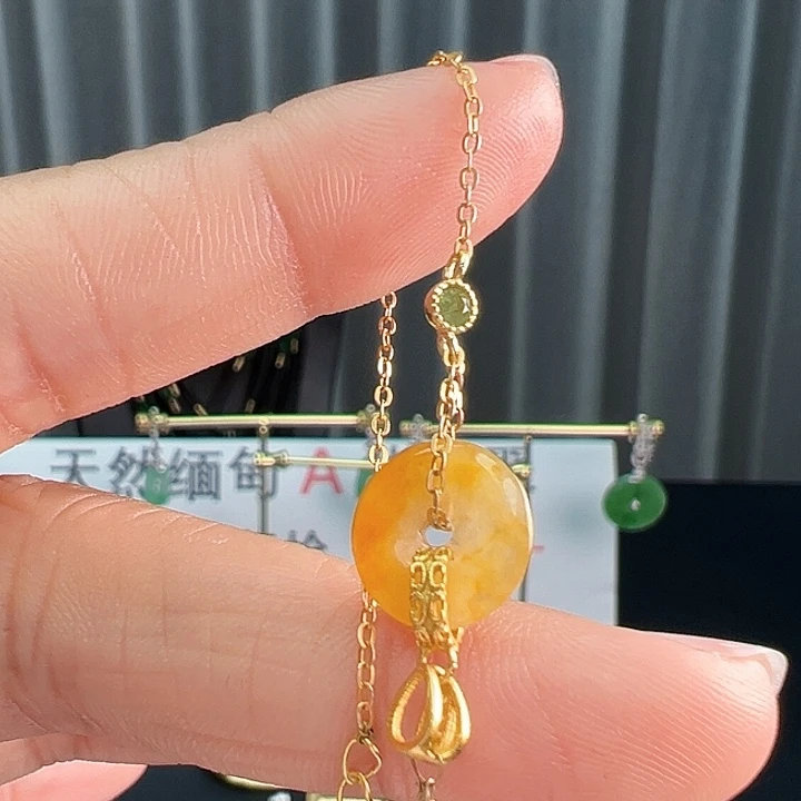 翡翠手链未镶嵌手链