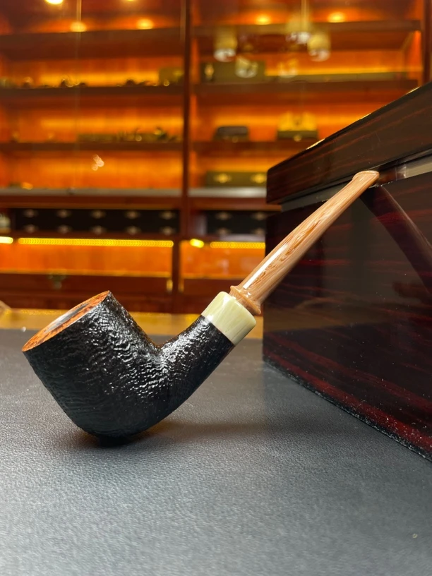 丹麦克莱恩C级石楠木手工烟斗（内径18.9 斗深38）