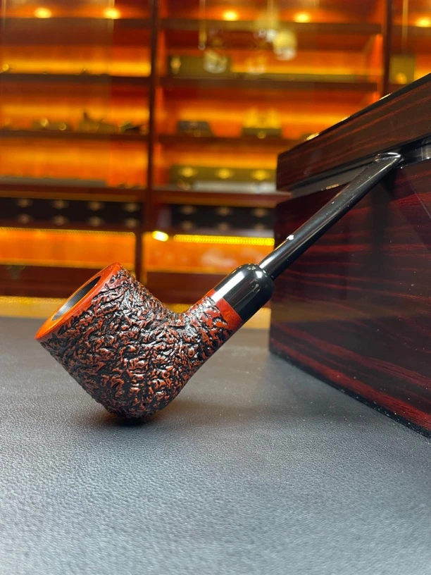 意大利白胡子石楠木手工烟斗（内径20.8 斗深38.6）