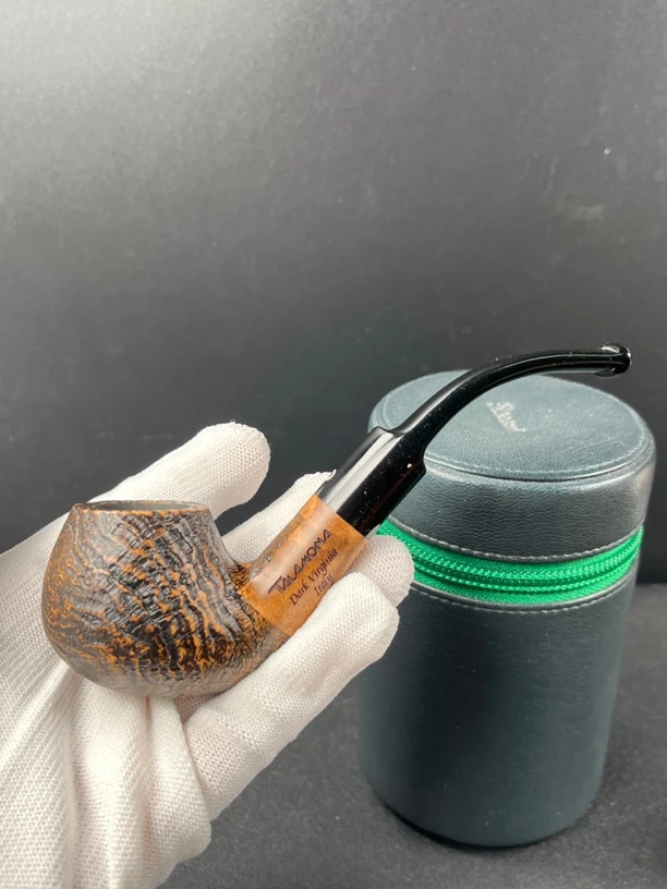 意大利塔拉莫纳暗棕系列606.2型号石楠木烟具