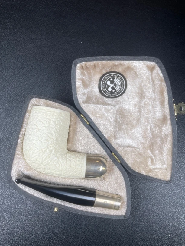 土耳其奥迪内海泡石烟斗（内径19.4 斗深37）