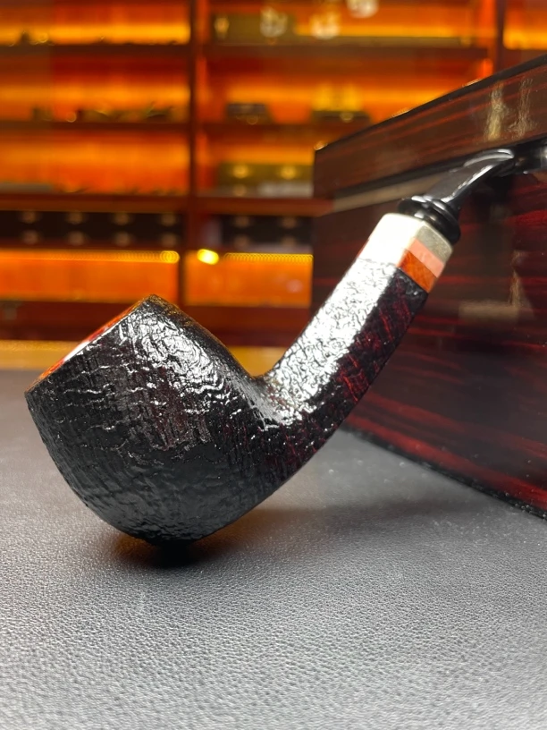 丹麦吉普森高阶7级石楠木手工烟斗（内径21.2 斗深45.2）