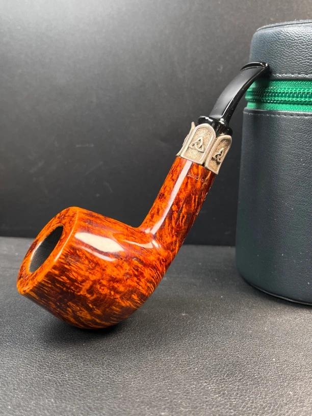 丹麦吉普森典藏3手工石楠木烟斗（内径21斗深38长139）