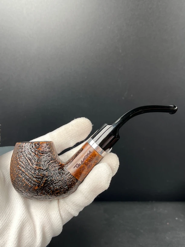 意大利塔拉莫纳暗棕系列863型号石楠木烟具