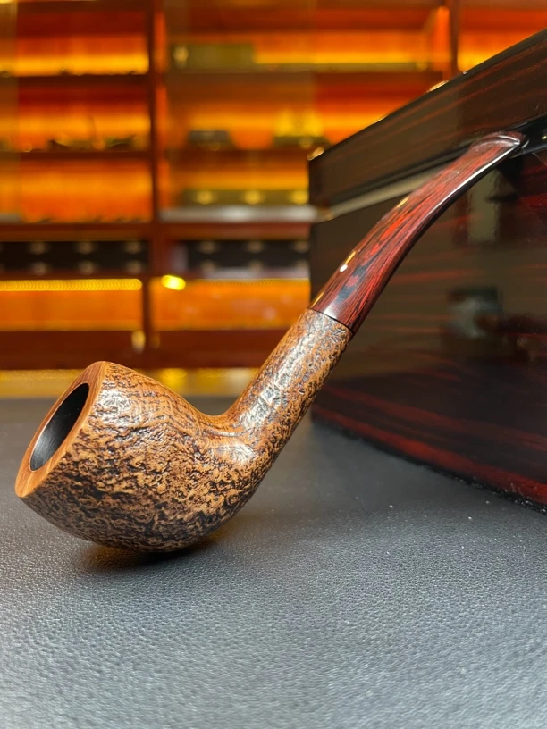 英国The White Spot county系列4127石楠木烟斗（内径19.6斗深39）