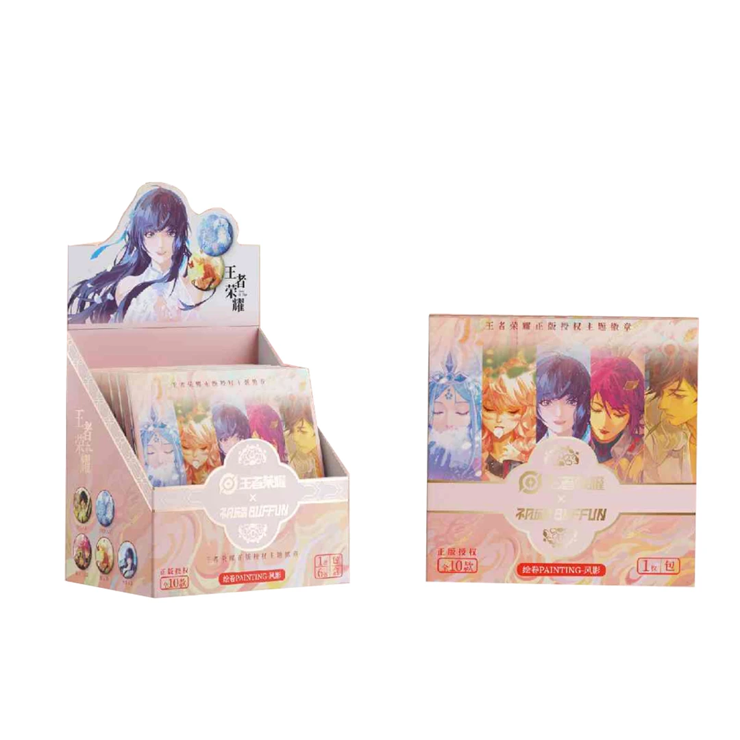 【风影】王者荣耀 不凡玩品 王者荣耀 绘卷 收藏徽章（代拆）d 鑫仔