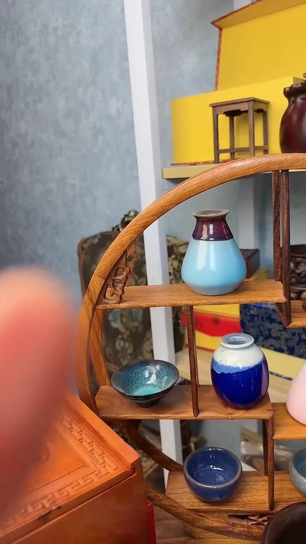 【闪购商品】红贵宝木雕博古架