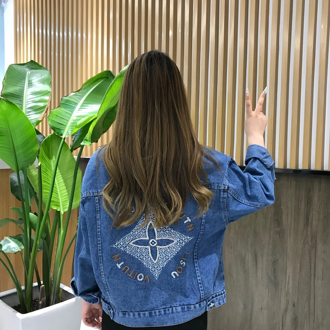 春秋洋气时尚韩版秋季春季休闲百搭刺绣重工宽松短款外套