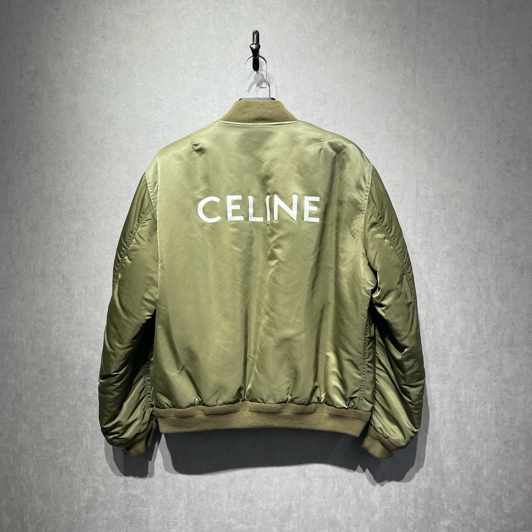 99新 Celine/思琳 宽松ma1飞行员夹克外套/54码/98新