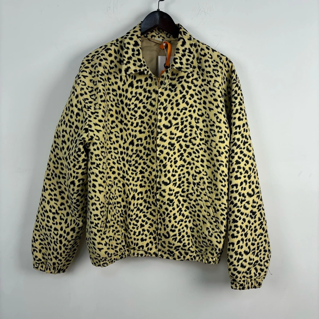 全新未使用 GUCCI/古驰 古驰豹纹夹克/46码/CL00876