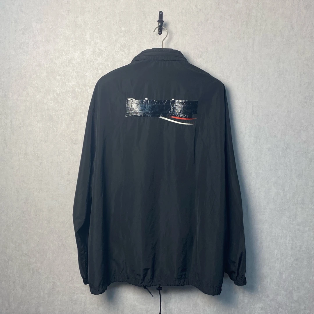 99新 Balenciaga/巴黎世家 胶带可乐夹克/m码/公价11200