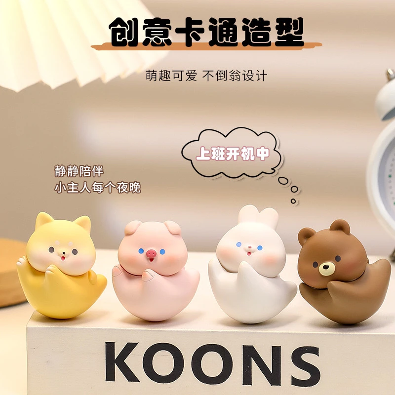 【许愿+九宫格(不踩点)】不倒翁可爱桌面小摆件